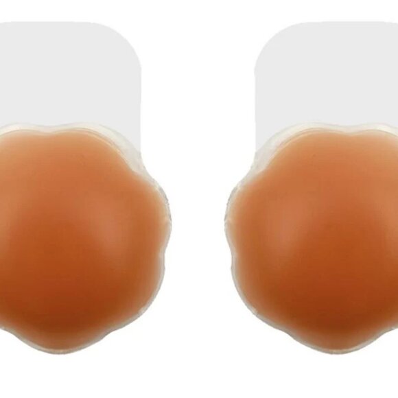 MAGIC CURVES BREAST LIFT PASTIES (BROWN) - Picture 4 of 4